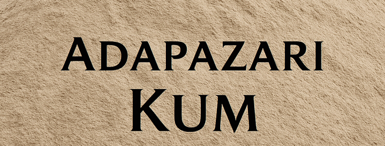 Adapazarı Kum - Temiz ve eleklenmiş yapı kumu